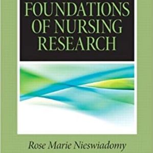 Foundations of Nursing Research 6th ed.